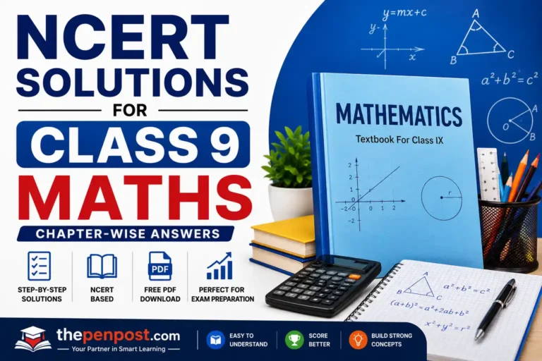 NCERT Solutions for Class 9 Maths