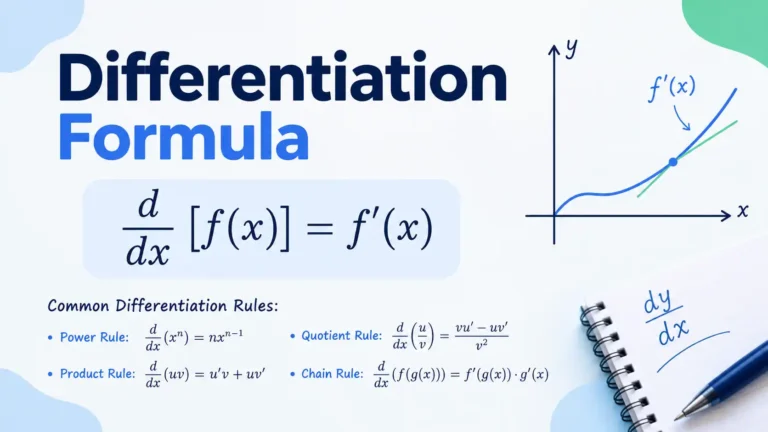 differentiation formula