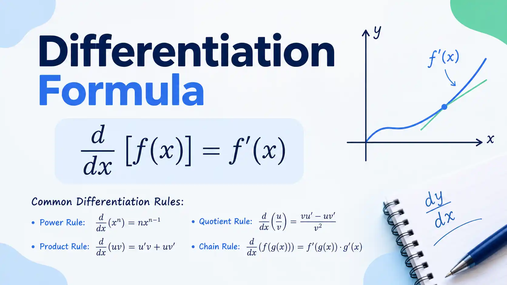 differentiation formula