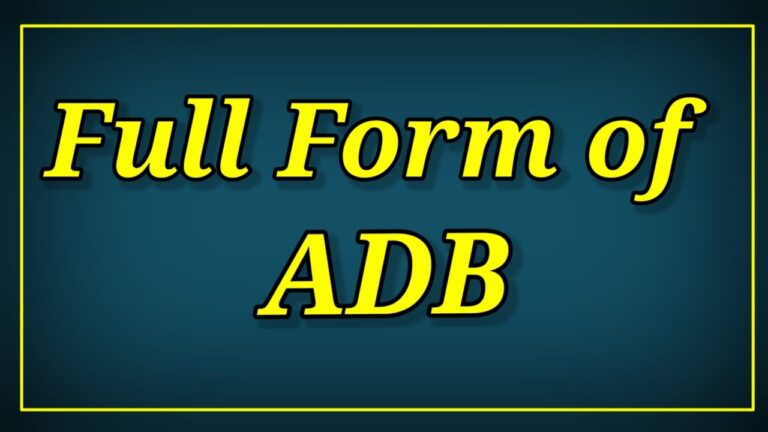 ADB Full Form