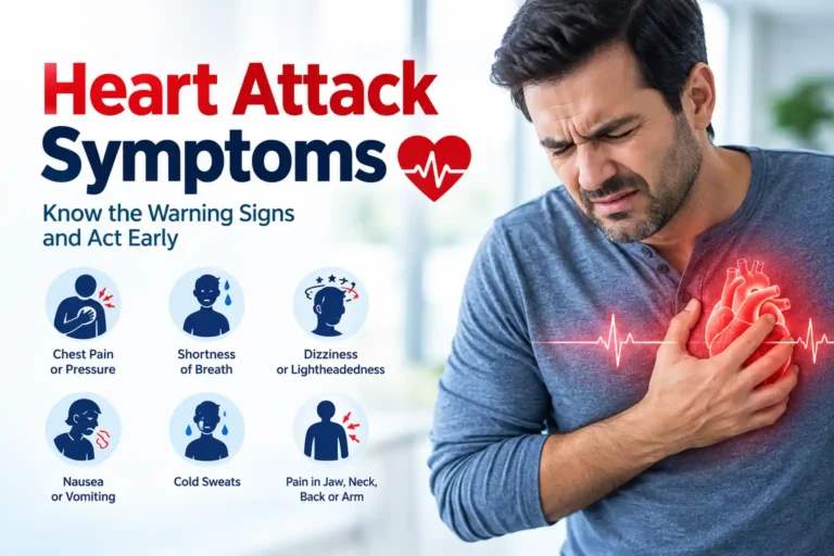 heart attack symptoms
