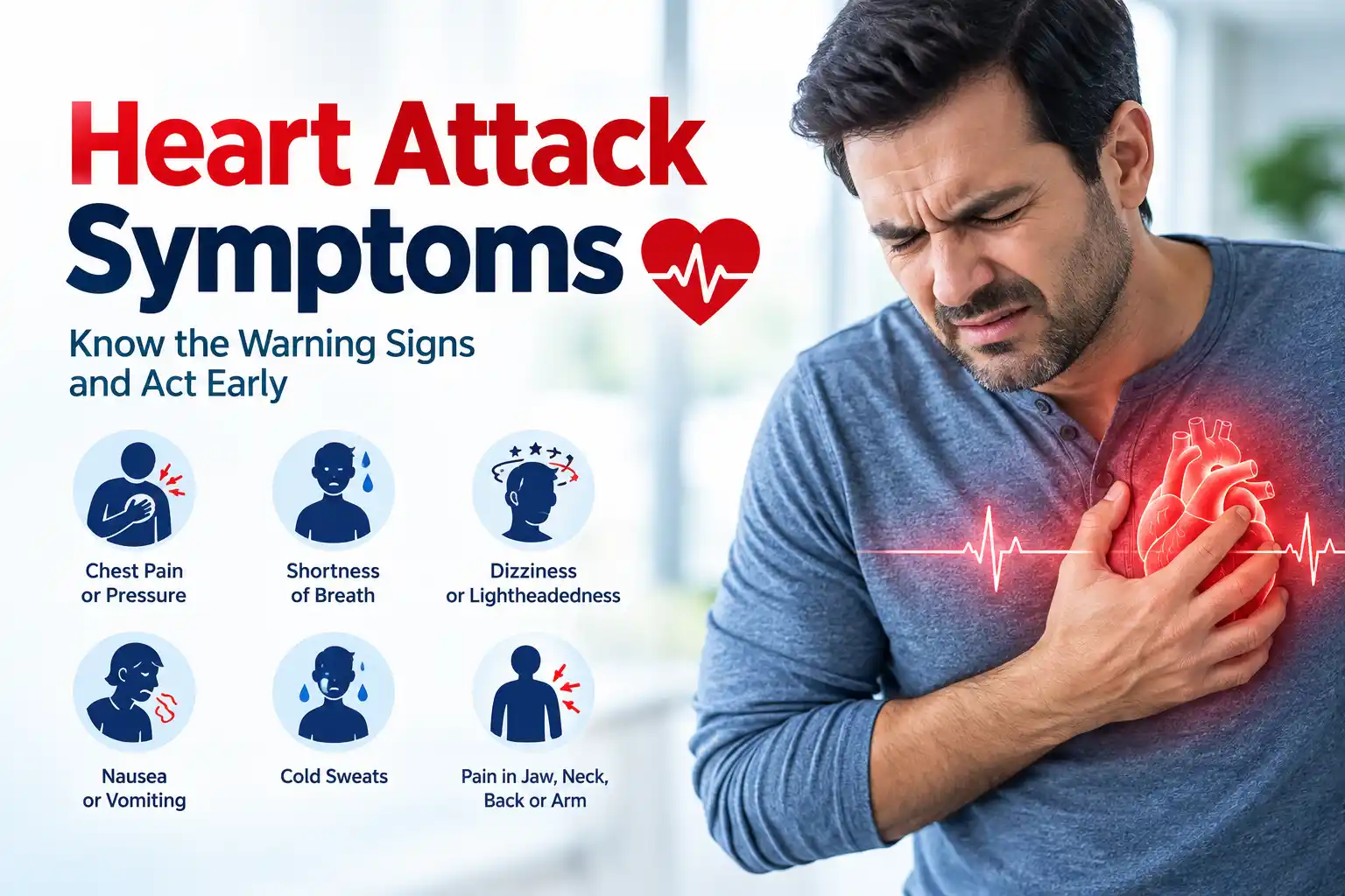 heart attack symptoms
