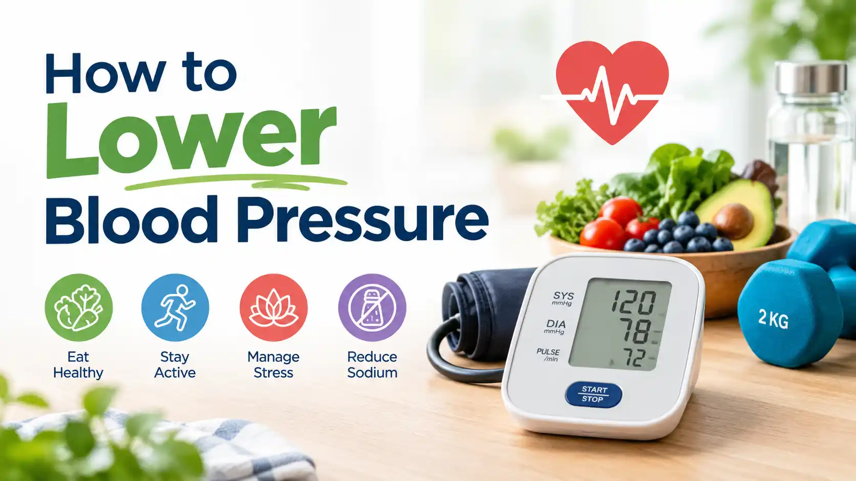 how to lower blood pressure