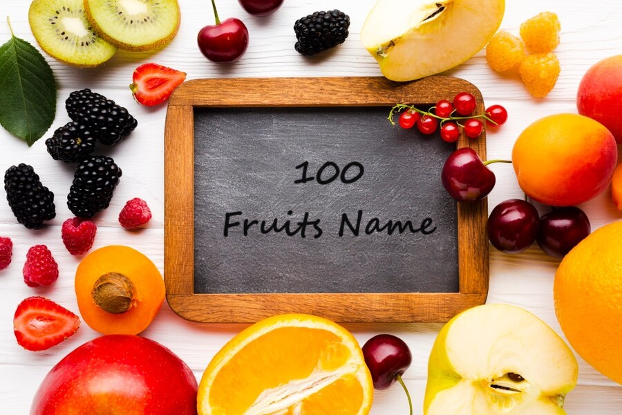 100 Fruits Name