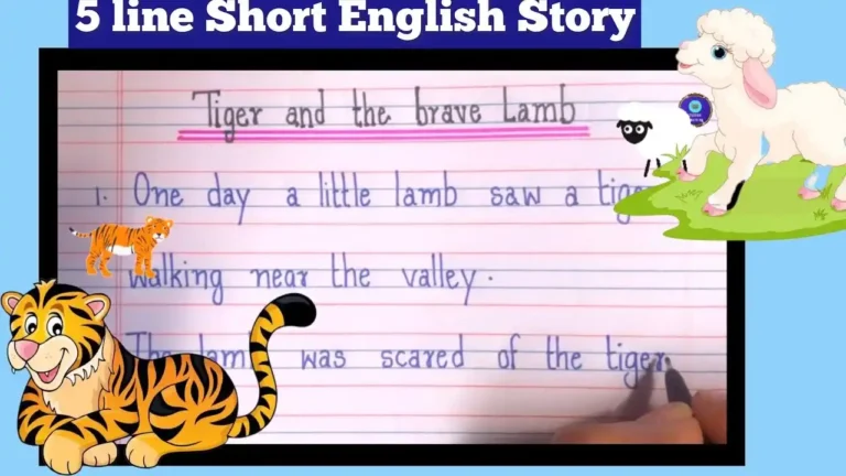 5 Lines Short Stories With Moral