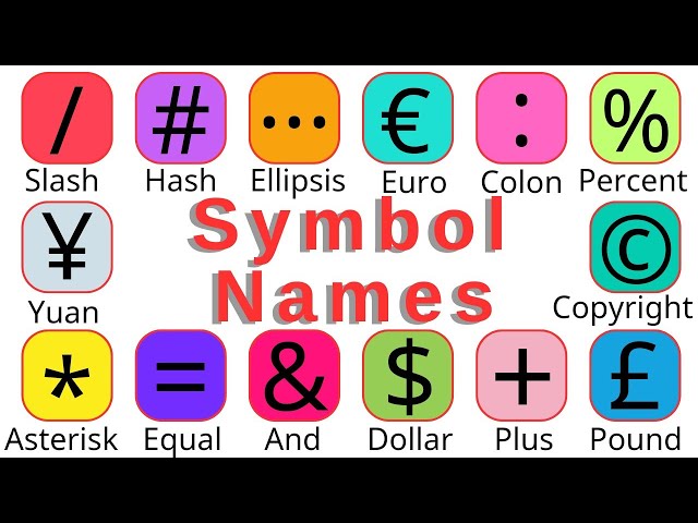 @ Symbol Name