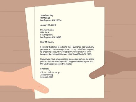 Behalf Authorization Letter