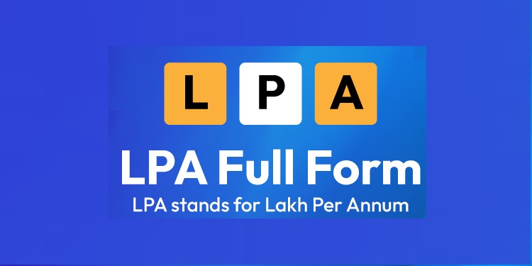 LPA Full Form In Salary