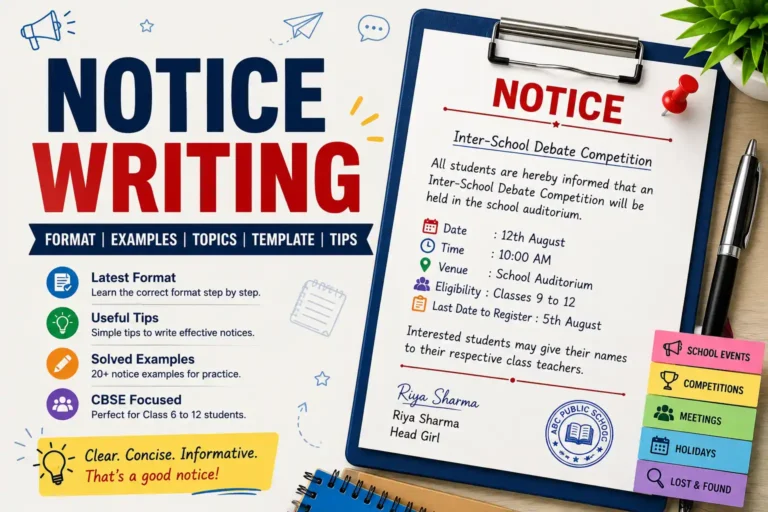notice writing
