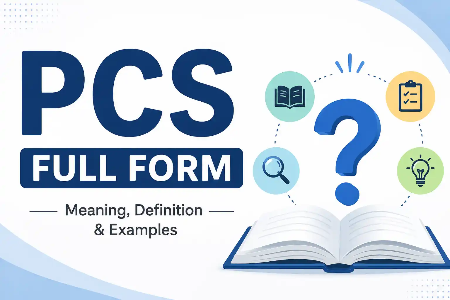 pcs full form