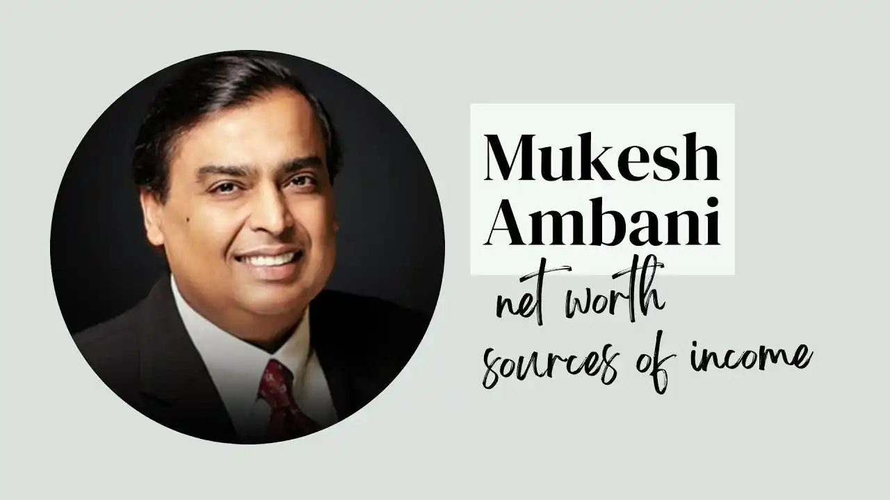 Mukesh Ambani Net Worth