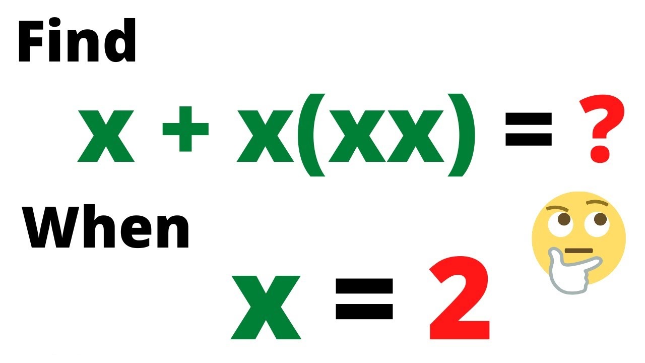 x*x*x is equal to 2