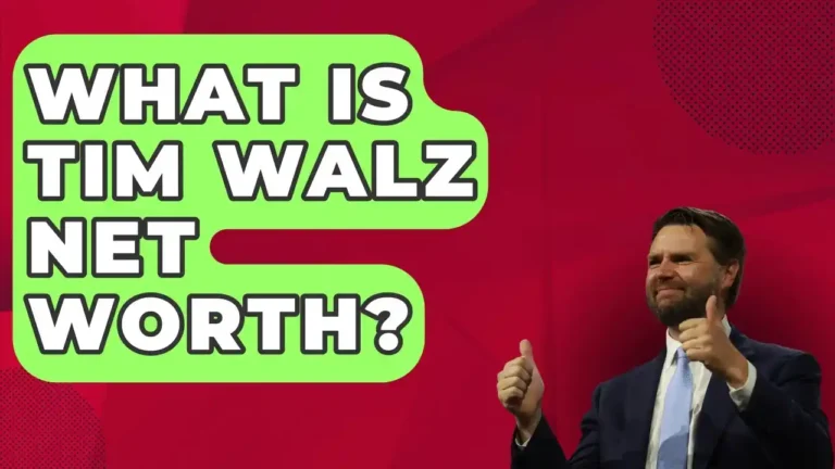 Tim Walz Net Worth