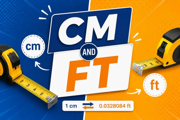 cm and feet